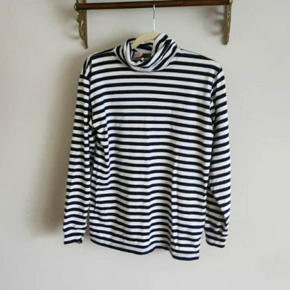 Energie Striped Turtleneck